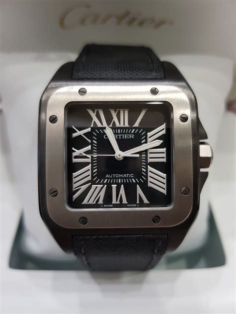 cartier santos pre owned